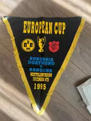 Вымпел Боруссия Дортмунд - Рейнджерс Шотландия 1995