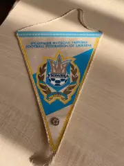 Вымпел Федерация Футбола Украины (1991) + знак