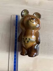 Статуэтка фарфор 1980 Олимпиада Москва, Олимпийский мишка