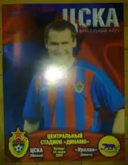 ЦСКА Москва - Уралан Элиста 2003