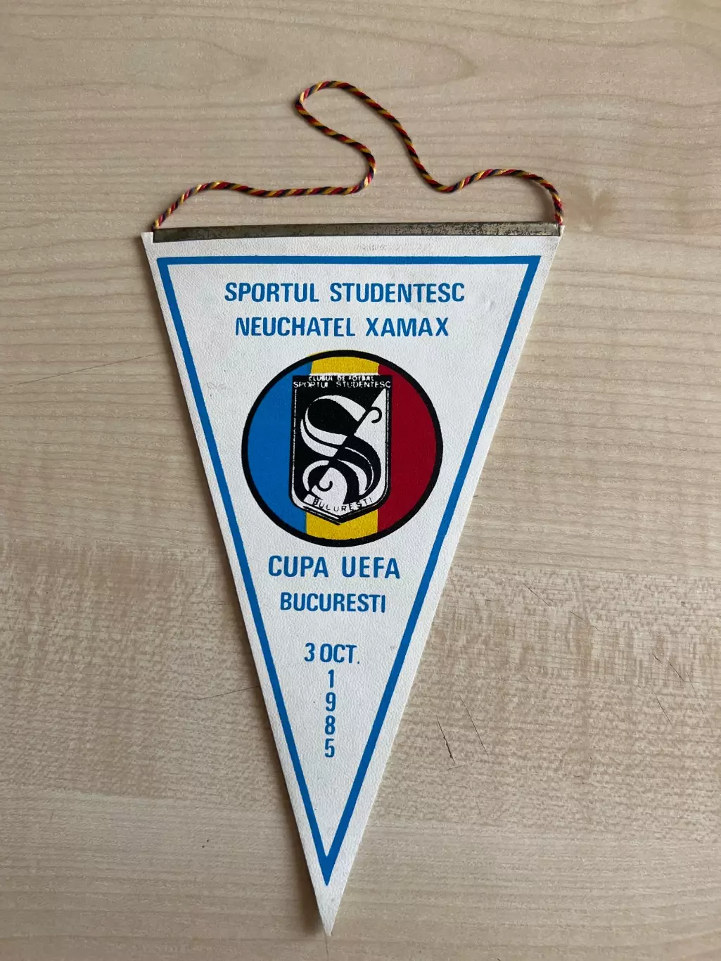 Вымпел Спортул Румыния - Ксамакс Швейцария 1985