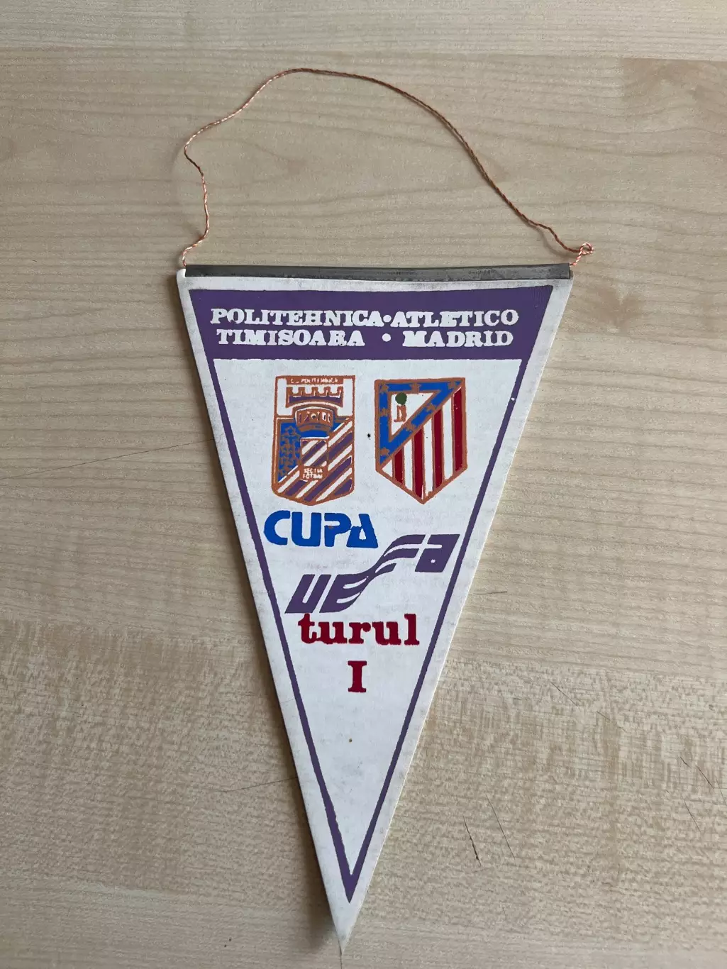 Вымпел Тимишоара Румыния - Атлетико Мадрид Испания 1990