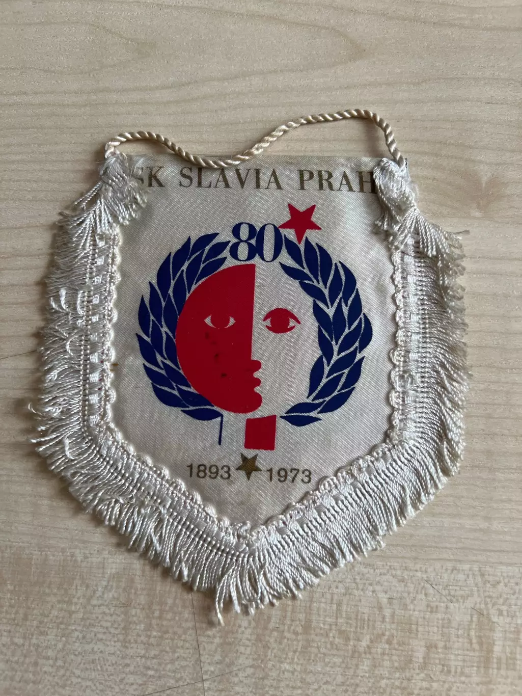 Вымпел Славия Прага Чехия