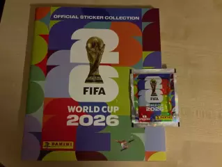 Журнал альбом Панини (PANINI) World Cup Чемпионат Мира 2026 пустой + 13 наклеек
