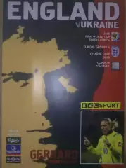 Англия - Украина 2009