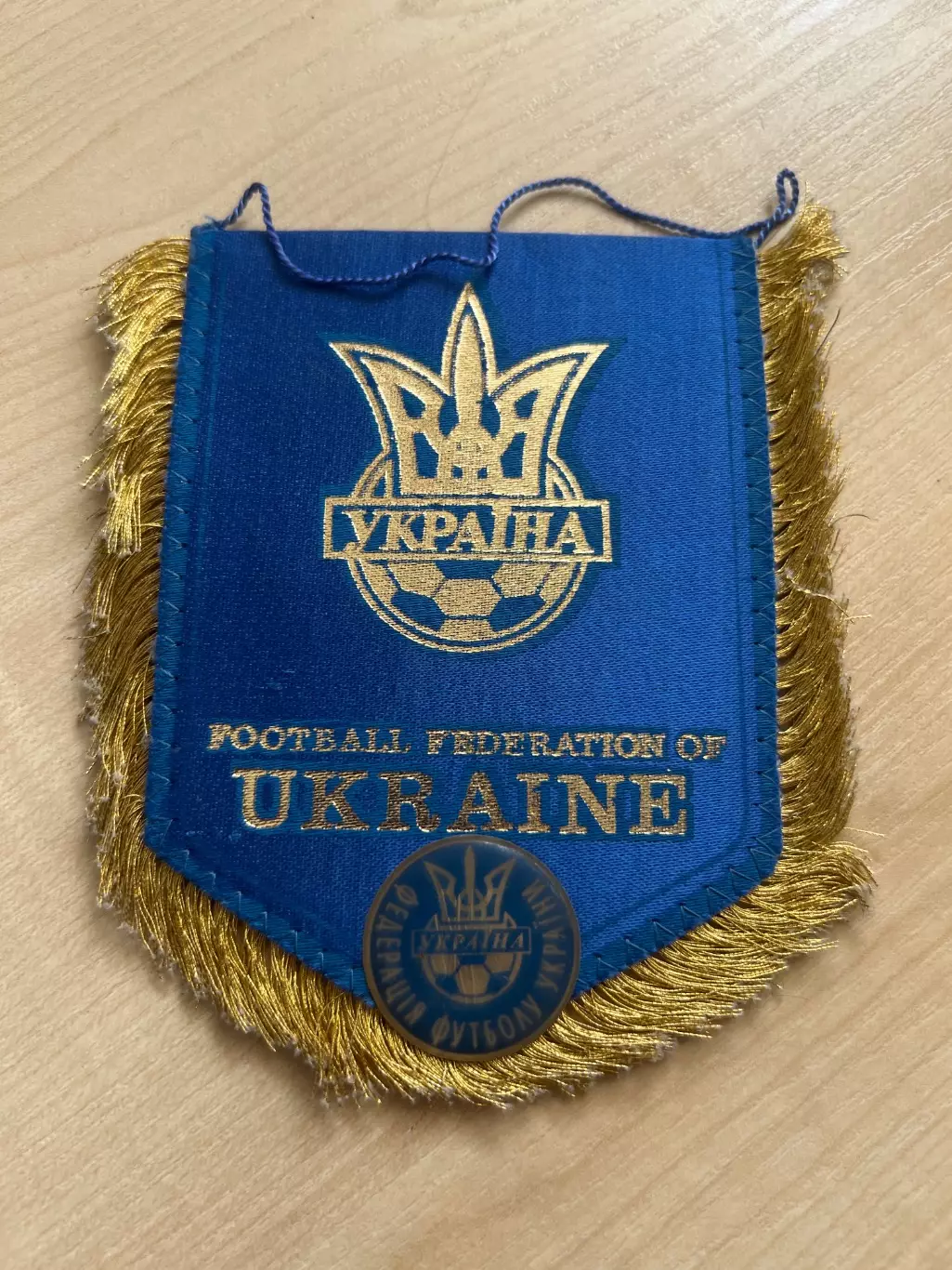 Вымпел федерация футбола Украина #1