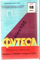 СССР - Турция 1961