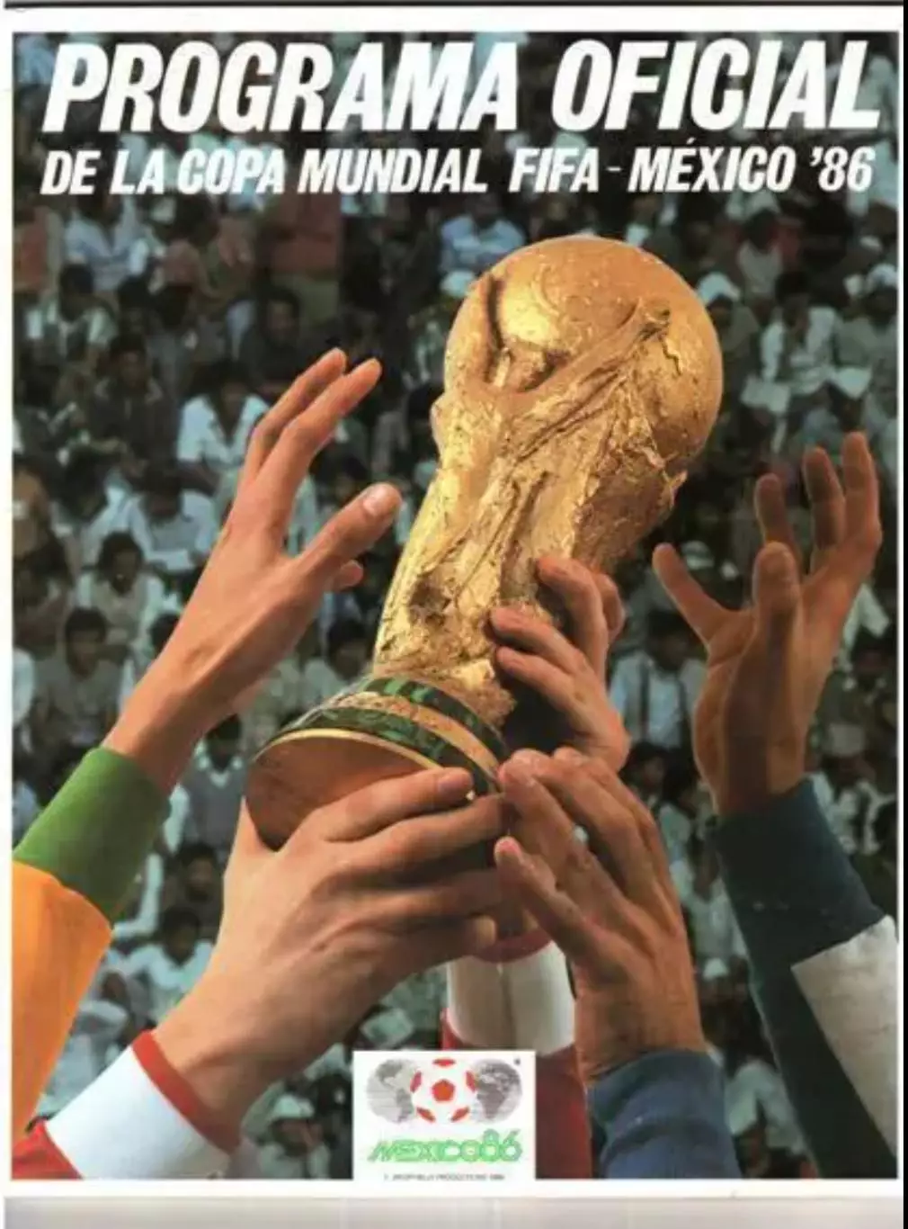 Чемпионат Мира 1986 (сб. СССР) официальная программа