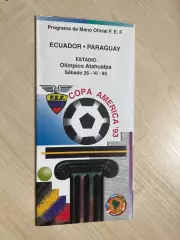 Эквадор - Парагвай 1993 Кубок Америки Copa America
