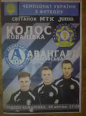 Колос Ковалевка - Авангард Корюковка 2015 аматоры