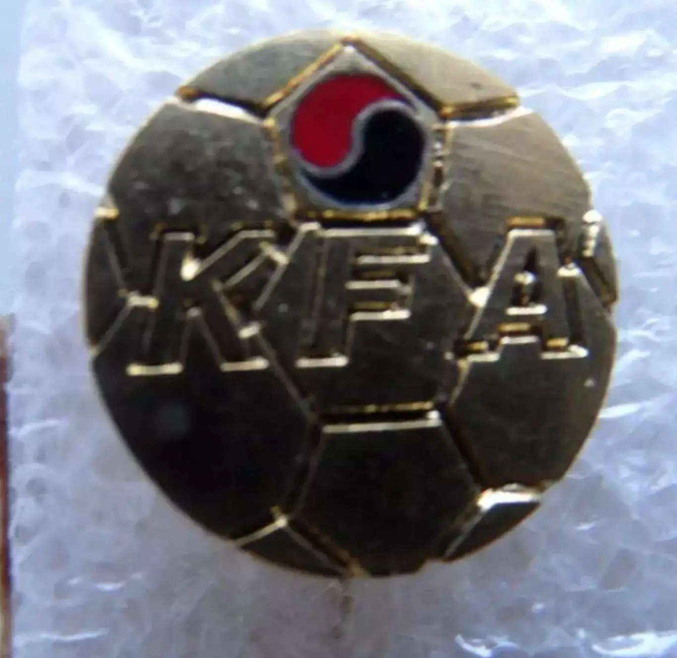 Футбол. Знак Федерация футбола Южная Корея (игла)