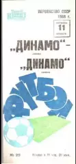 Динамо Москва - Динамо Тбилиси 1968