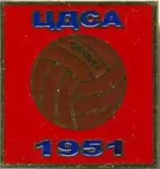 Знак футбол. ЦДСА (ЦСКА) Москва 1951