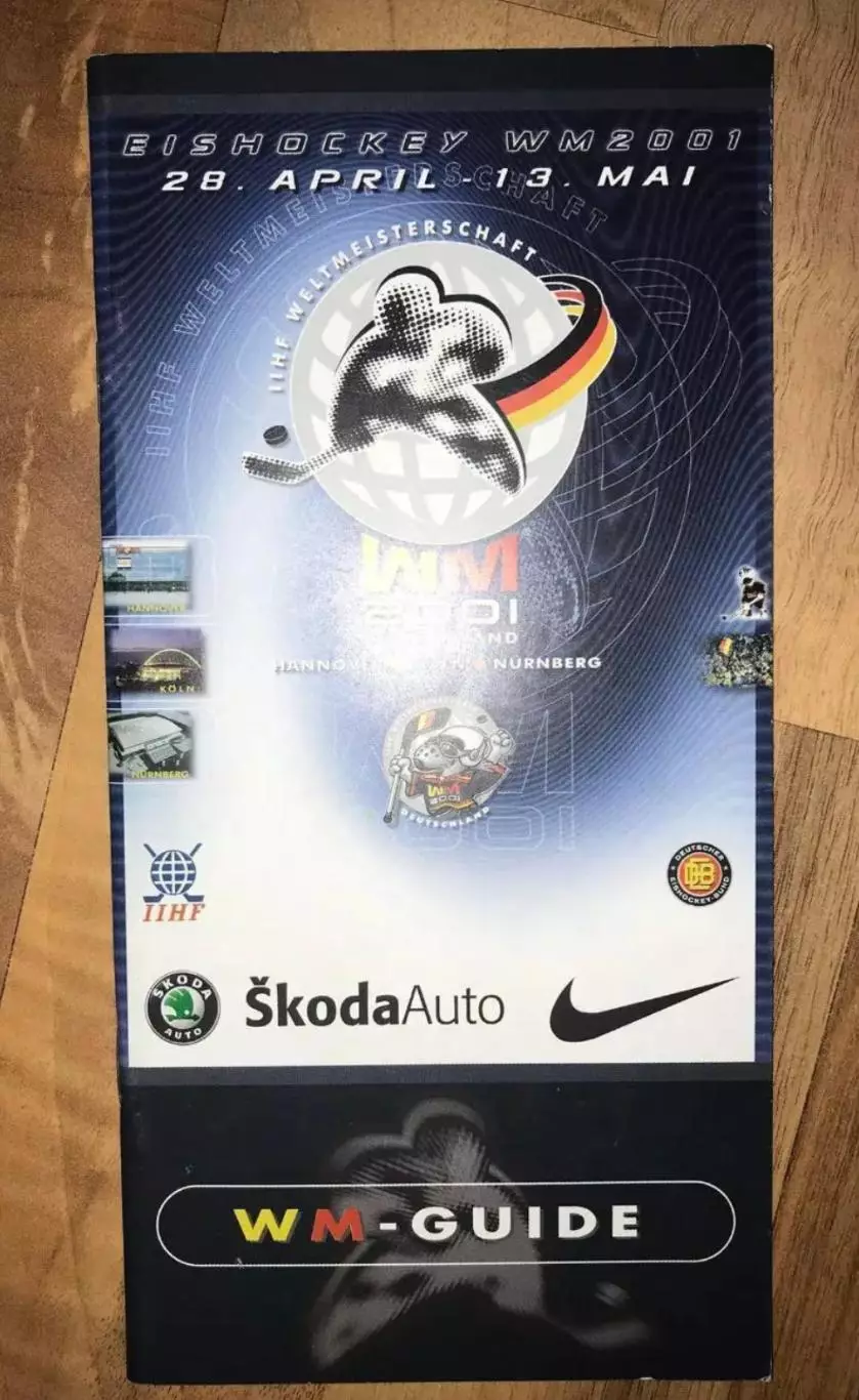 Хоккей. Гид Чемпионат Мира 2001 в Германии (сборная Россия, Украина)