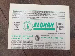 Богемианс Прага ЧССР - Кельн Германия 1985
