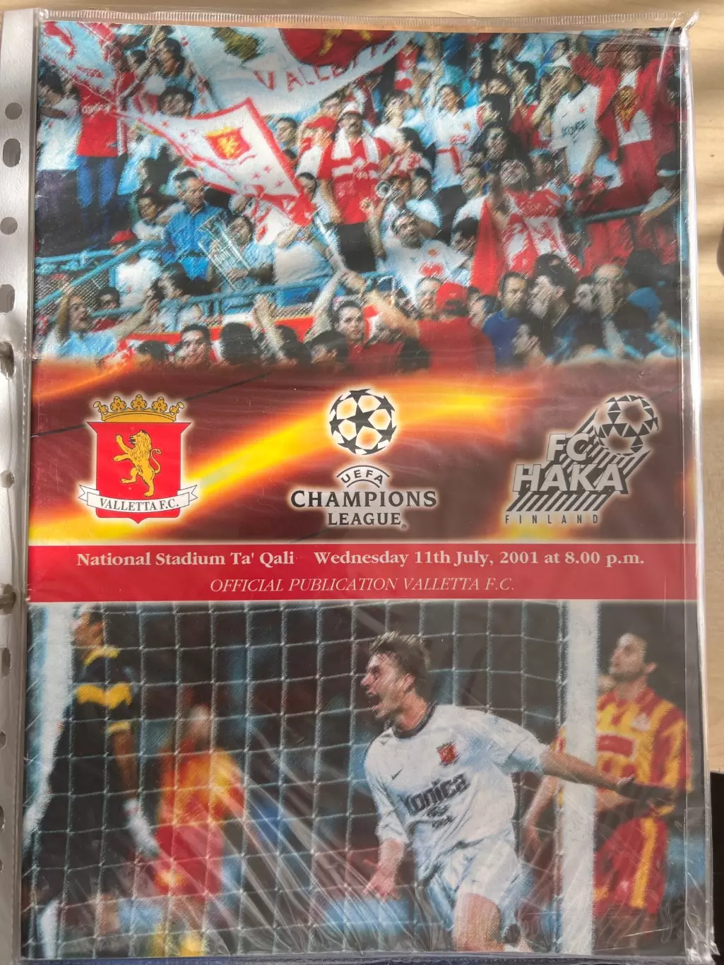 Валлетта Мальта - Хака Финляндия 2001-2002