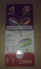 Билет Голландия - Германия 2012 ЕВРО матч №12 Харьков
