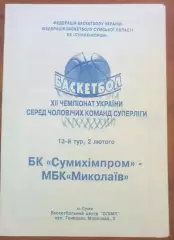 Баскетбол. Сумыхимпром Сумы - МБК Николаев 2002-2003