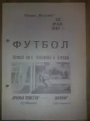 Крылья Советов - Шинник Ярославль 1987