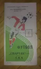 Спартак Москва - СКА Ростов 1979