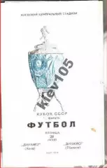 Динамо Киев - Динамо Тбилиси 1974 кубок