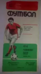 Металлист Харьков - Пахтакор Ташкент 1983