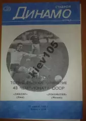 Динамо Киев - Локомотив Москва 1980 2-й вид