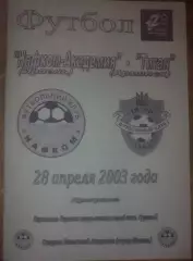 Нафком-Академия Ирпень - Титан Армянск 2002-2003