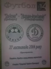 Нафком Бровары - Динамо-ИгроСервис Симферополь 2004-2005