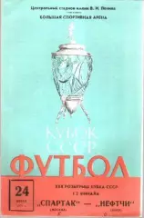 Спартак Москва - Нефтчи Баку 1971 кубок
