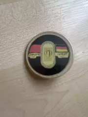 Футбол. Знак Динамо Киев - Гамбург Германия 1982-1983