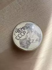 Футбол. Знак Динамо Киев - Чемпион СССР 1974