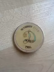 Футбол. Знак Динамо Киев 1986