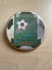 Футбол. Знак Динамо Киев - Кривбасс Кривой Рог 1995-1996
