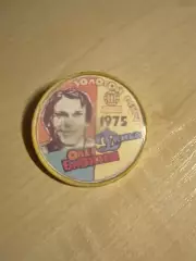 Футбол. Знак Динамо Киев Олег Блохин золотой мяч 1975