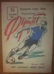 Амур Благовещенск - Звезда Иркутск 1989