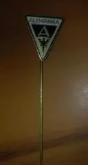 Футбол. Знак Алеманния Германия (старый, на игле)