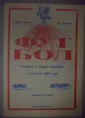 Камаз Набережные Челны - Металлург Красноярск 1993 кубок