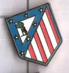 Футбол. Знак. Атлетико Мадрид Испания