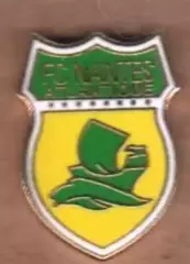 Футбол. Знак. Нант Франция (эмаль)