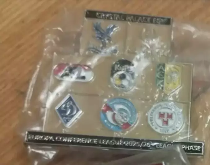 Знак футбол. Кристалл Пелэс Англия 2024-2025 Лига Европы Динамо Киев #2
