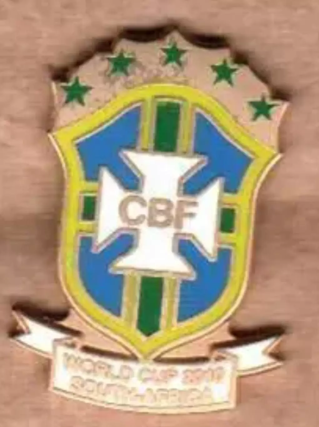 Футбол. Знак. Бразилия (Федерация Футбола)