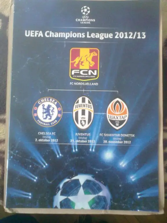 Нордшелланд - Шахтер Донецк, Челси, Ювентус 2012