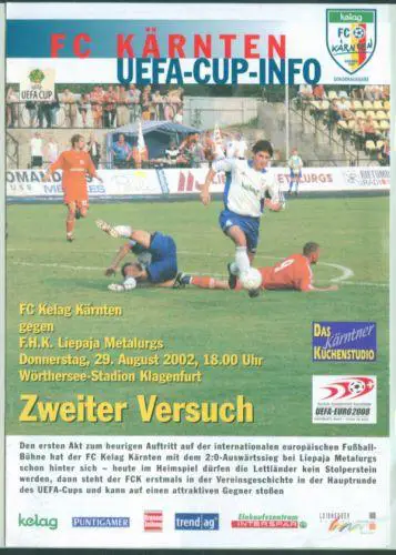 Карнхтен Австрия - Металлург Лиепая Латвия 2002-03