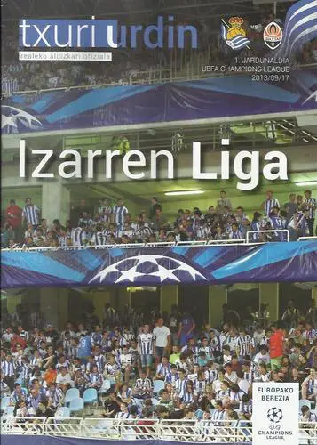 Реал Сосьедад Испания - Шахтер Донецк 2013