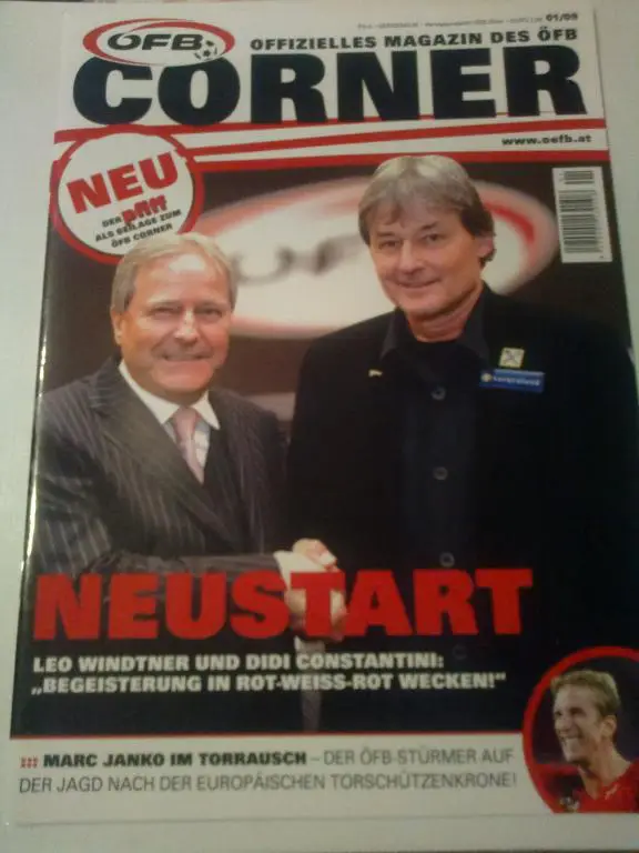 официальный журнал Федерации Футбола Австрии