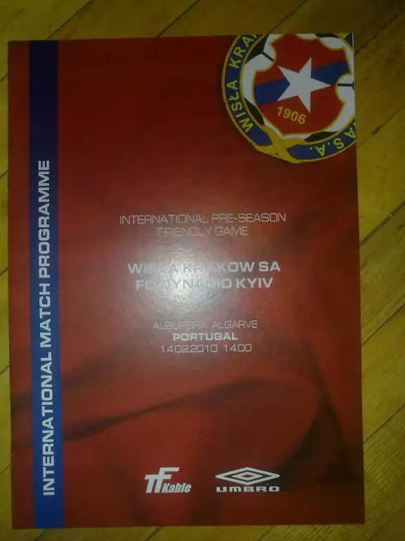 Висла Польша - Динамо Киев 2010 МТМ