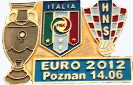 Знак. ЕВРО 2012. Италия - Хорватия
