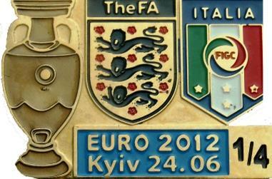 Знак. ЕВРО 2012. Англия - Италия