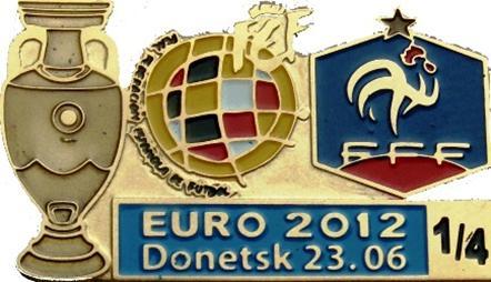 Знак. ЕВРО 2012. Испания - Франция